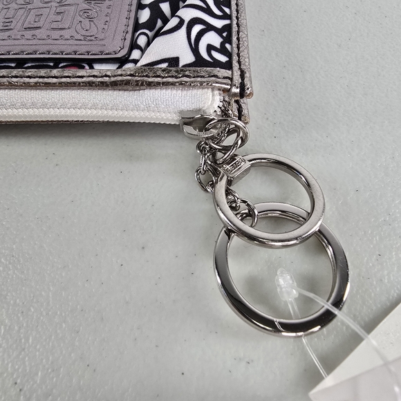 Coach Poppy Floral Graphic Medium Skinny Wristlet NWT Style 43924 - Picture 7 of 8